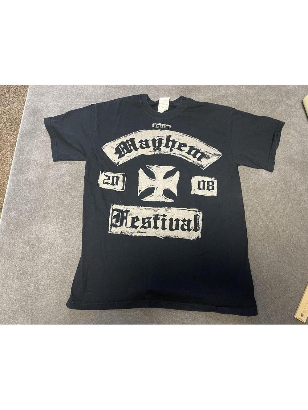Mayhem Festival- “Rockstar Mayhem Festival” 2008 / Size M